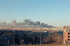 Kütahya’da şantiye yangını