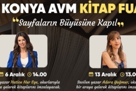 M1 Konya AVM’de imza günleri ve Kitap Fuarı başlıyor