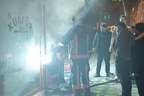 Malatya’da iş yerinde korkutan yangın