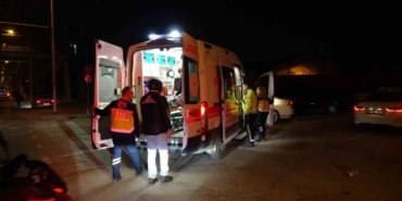 Malatya’da motokurye kazada yaralandı