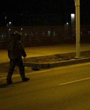 Malatya’da şüpheli çanta fünye ile patlatıldı