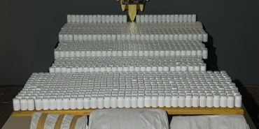 Malatya’da uyuşturucu operasyonu: 75 bin 376 adet sentetik ecza ele geçirildi