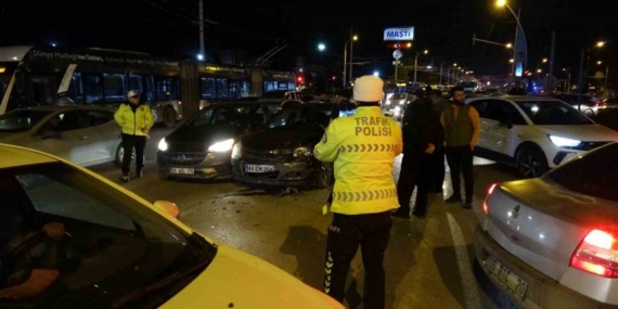 Malatya’da zincirleme kaza: 2 yaralı