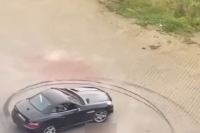 Maltepe’de hastane otoparkında "drift" atan şahsa 48 bin lira ceza