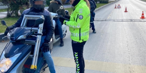 Manisa’da motosiklet denetimlerinde 1,8 milyon TL ceza