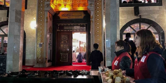 Manisa’da Türk Kızılay’dan Regaip Kandili’nde bin kişilik ikram