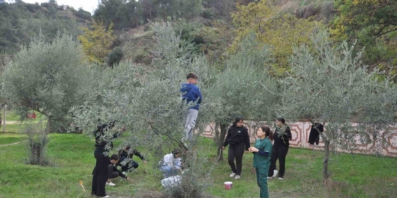 Manisa’da "Zeytin 5.0 Projesiyle" çocuklar hem öğrendi hem üretti