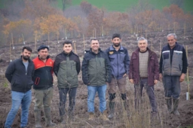 Manyas’ta orman köylüsüne gelir getirici ağaçlandırma