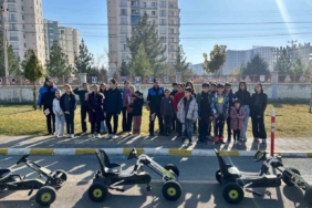 Mardin’de çocuklara trafik eğitimi verildi