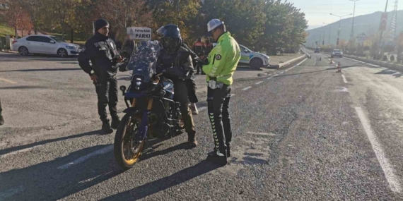 Mardin’de motosiklet denetimi