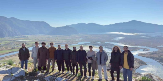 Menteşe gençleri Dalyan Kaunos’ta tarih ve doğayla buluştu