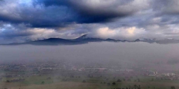 Menteşe Karabağlar yaylasında kartpostallık sabah