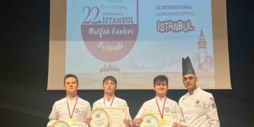 Menteşe’nin genç şeflerinden madalya yağmuru