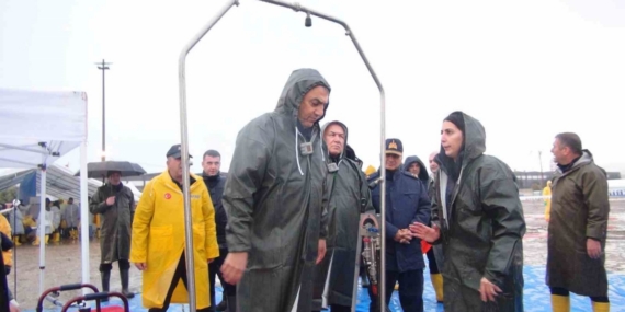 Mersin’de 30 ilden bin 727 personelle radyasyon acil durum tatbikatı yapıldı