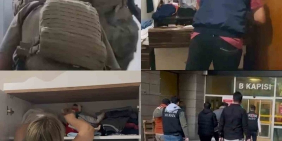 Mersin’de haraç isteyen suç örgütüne operasyon: 8 tutuklama