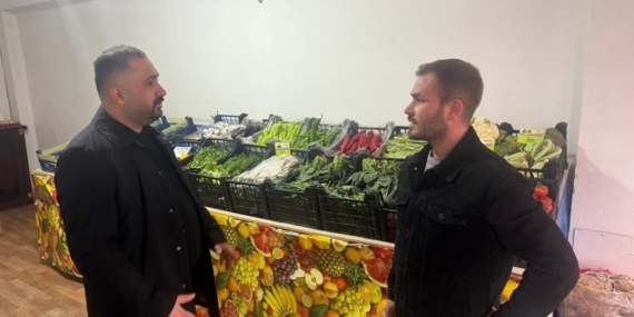 MHP Iğdır İl Başkanı Hüseyin Ateş’ten esnaf ziyaretleri