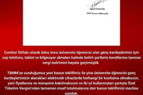 MHP’li Özdemir’den üniversiteliler için kanun teklifi