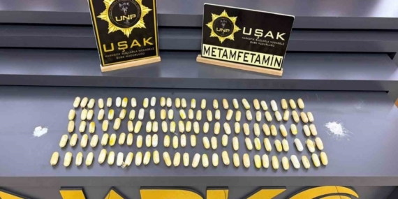 Midesinden 1 kilo 116 gram uyuşturucu çıktı