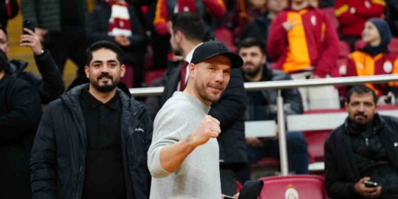 Milan Baros ile Lucas Podolski, RAMS Park’ta