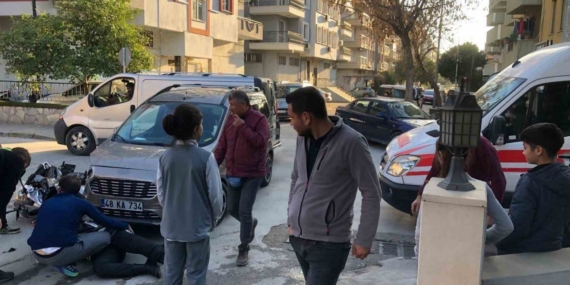 Milas’ta ticari araç ile çarpışan motosiklet sürücüsü yaralandı