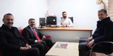 Milletvekili Alkayış’tan İHA’ya ziyaret