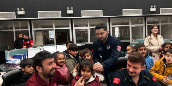 Minik öğrenciler 112’yi yerinde öğrendi