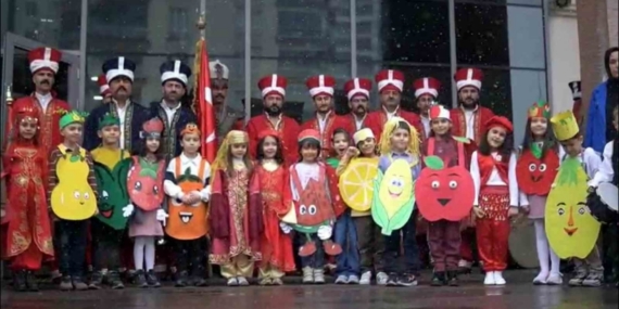 Minik öğrencilerin ‘Yerli Malı Haftası’ sevinci