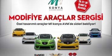 Modifiye otomobil tutkunları M1 Konya AVM’de bir araya gelecek