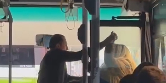 Motosikletli kadınla kavga eden otobüs şoförü serbest kaldı