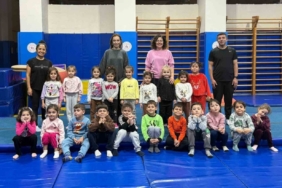 Muğla’da Anasınıfı öğrencileri cimnastikle spora ilk adım dedi