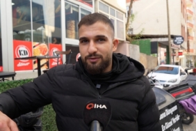 Muş’ta üşüyen kuryeye eldivenini veren polis gönülleri ısıttı