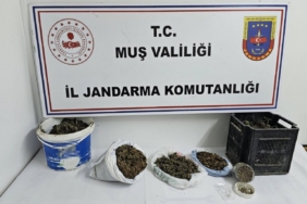 Muş’ta uyuşturucu operasyonu