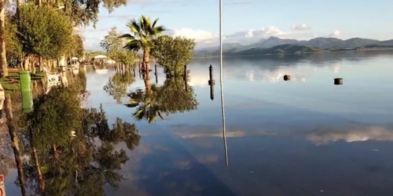 Nam Nam ve Yuvarlak Çayı’nın taşıdığı sular Köyceğiz Gölü’nü taşırdı