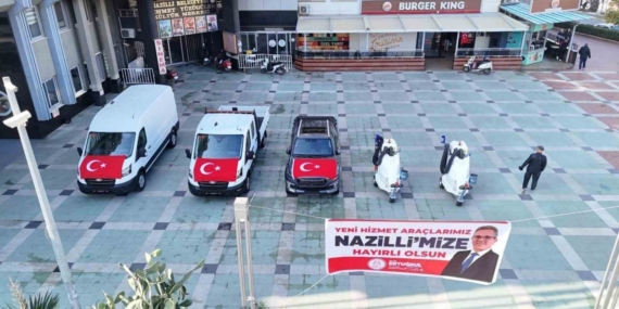 Nazilli Belediyesi araç filosunu güçlendiriyor