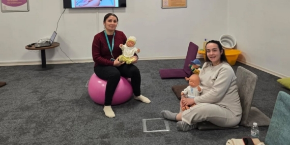 Nazilli’de gebe okulunda eğitimler sürüyor