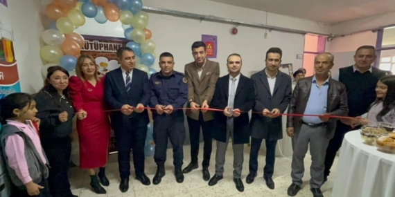 Nazilli’de öğretmenin 10 yıllık hayali kütüphaneye dönüştü