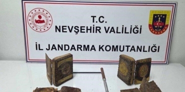 Nevşehir’de tarihi eser değeri taşıyan 2 adet Tevrat bulundu