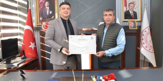 Niğde Süt Üreticileri Birliği’ne 1. Derece Tarımsal Örgüt belgesi