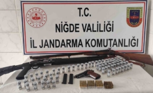 Niğde’de yasadışı silahlanmaya operasyon: 1 gözaltı