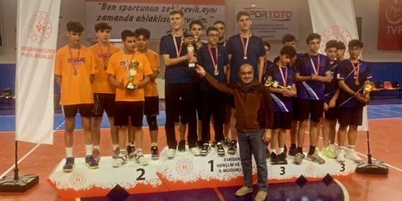 Okul Sporları Gençler İl Birinciliği müsabakaları sona erdi