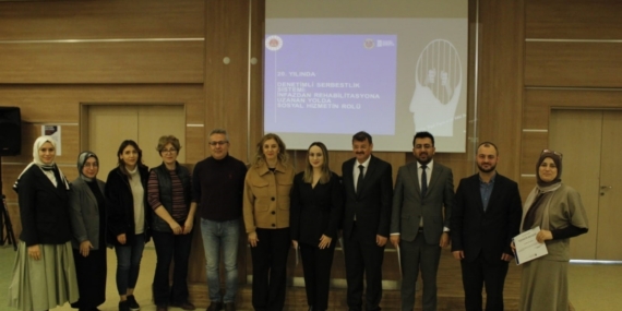 OMÜ’de "Denetimli Serbestlik Sistemi" paneli: Denetimden rehabilitasyona sosyal hizmet vurgusu