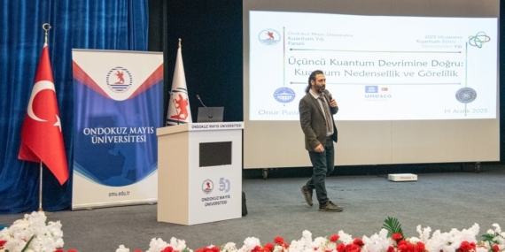 OMÜ’de kuantum bilimi ve teknolojilerinin geleceği konuşuldu