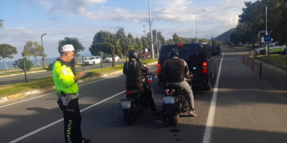 Ordu’da bir haftada yaklaşık 17 bin araç ve sürücüsü denetlendi