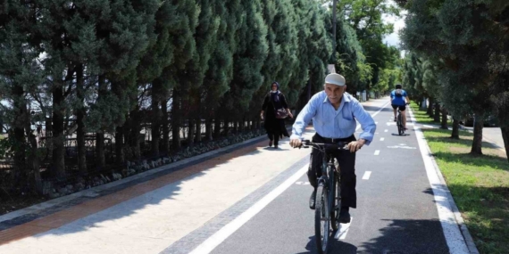 Ordu’da bisiklet yollarının uzunluğu 16 kilometreyi aştı