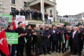 Ordu’da Filistin’e destek, İsrail’e tepki