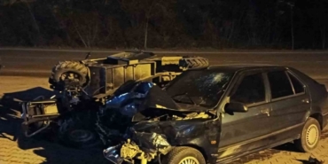Ordu’da patpat ile otomobil çarpıştı: 2 yaralı