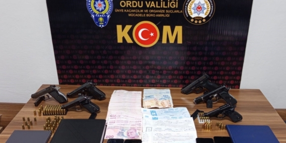 Ordu’da tefecilere yönelik operasyonda 1 tutuklama