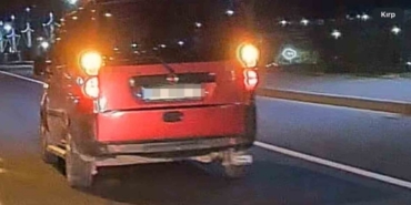 Ordu’da trafiği tehlikeye düşüren sürücüye 14 bin TL ceza