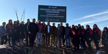 Orhaneli’de 188 fidan toprakla buluştu