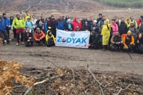 Orman yangınlarından etkilenen bölgede 450 fidan dikildi